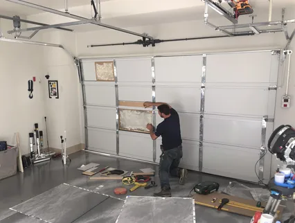 Garage Door Panel Repair in Georgetown