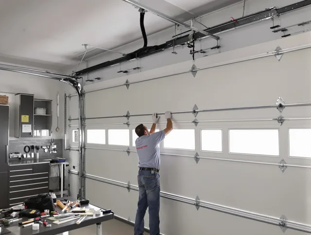 Garage Door Track Repair in Georgetown