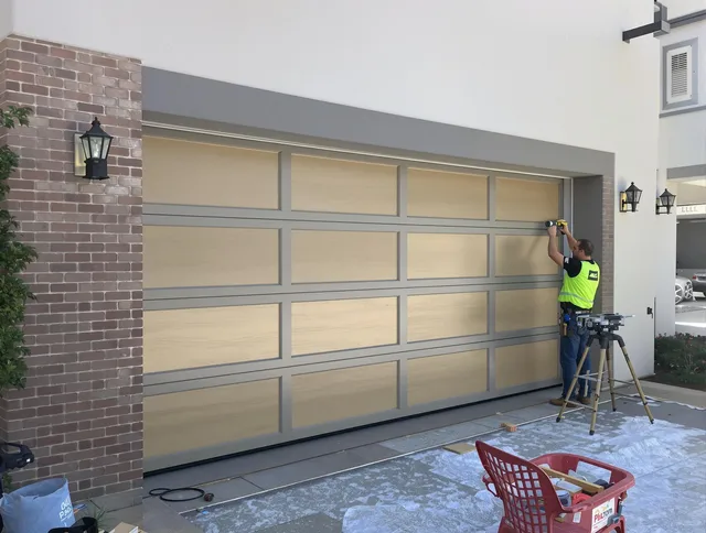 Garage door replacement service by Georgetown Garage Door Repair in Georgetown