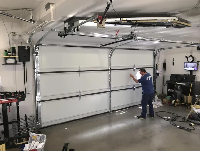 Professional garage door repair service by Georgetown Garage Door Repair in Georgetown