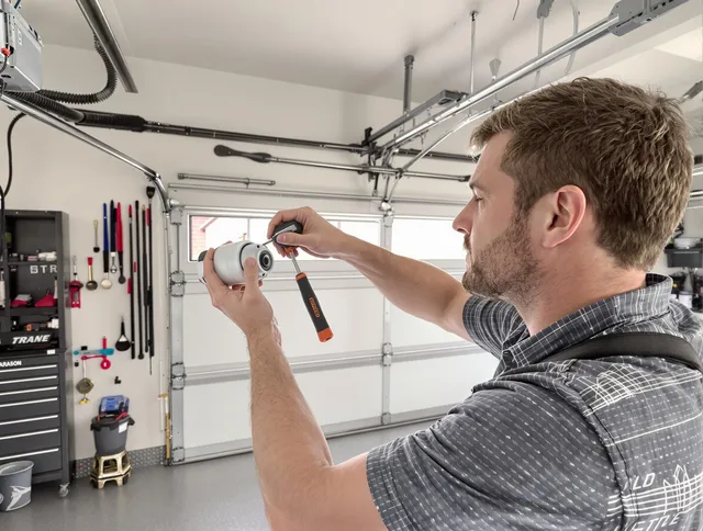 Garage door opener repair service by Georgetown Garage Door Repair in Georgetown