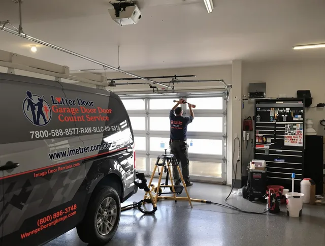 Georgetown Garage Door Repair team performing same-day garage door repair in Georgetown