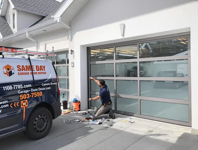Same-day garage door repair service by Georgetown Garage Door Repair in Georgetown